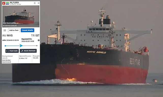 Türk Tankerine Dron İsabet Etti!