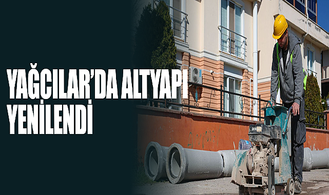 Yağcılar’da Altyapı Yenilendi