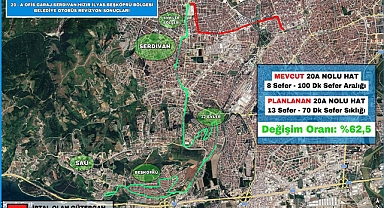 20-A Hattının Güzergâhı Değişti!