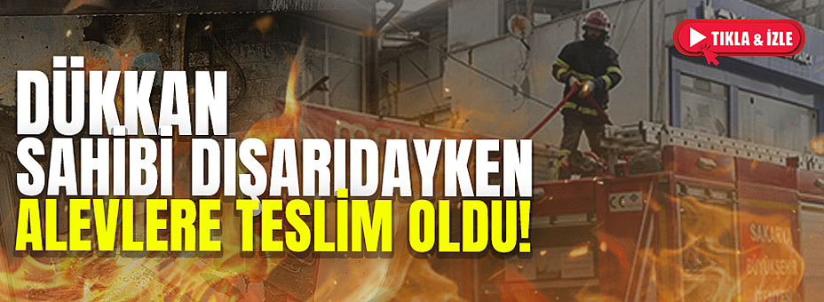 Adapazarı’nda Korkutan Yangın!