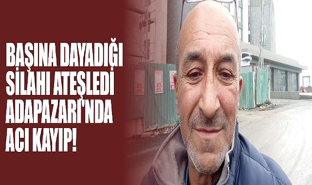 Başına Dayadığı Silahı Ateşledi