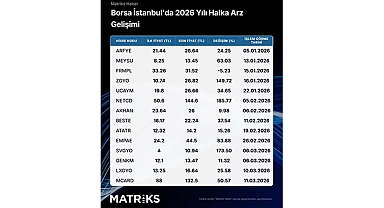Halka Arz Şirketlerinin Getiri Performansı! Zirvede Hangisi Var?