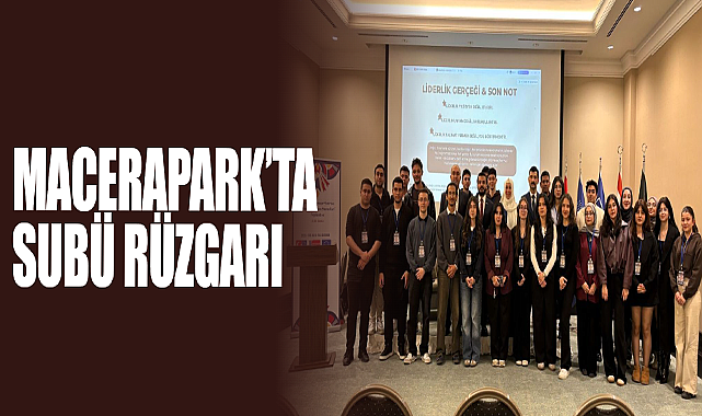 Macerapark’ta SUBÜ Rüzgarı