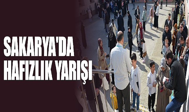 Sakarya'da Hafızlık Yarışı