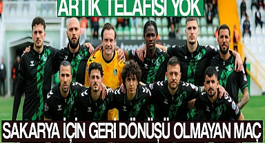 Sakaryaspor Ölüm Kalım Maçında