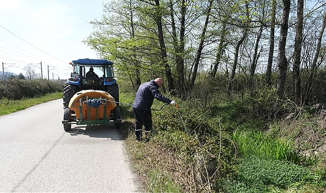 Sapanca’da Larva İle Mücadele Çalışmaları