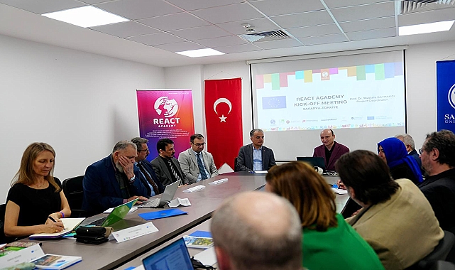 SAÜ Koordinatörlüğünde REACT Academy Projesi!