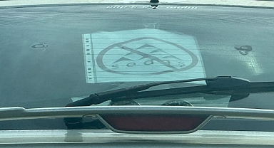SEDAŞ’a Trafikte Afişli Protesto!