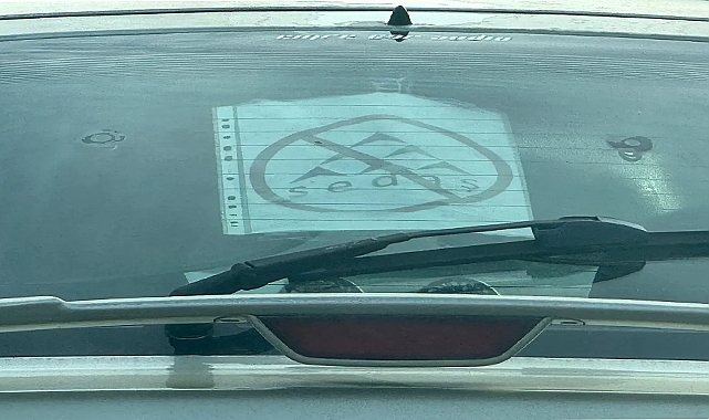 SEDAŞ’a Trafikte Afişli Protesto!