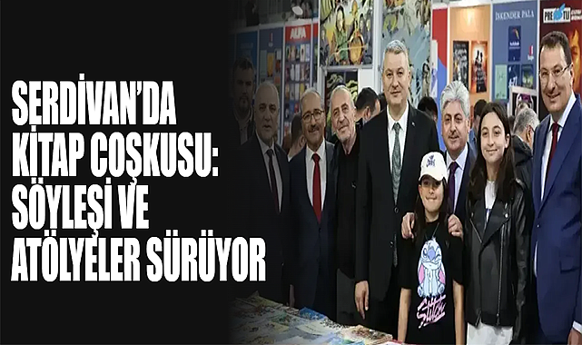 Serdivan Kitap Fuarı’nda Söyleşi ve Atölye Coşkusu Sürüyor