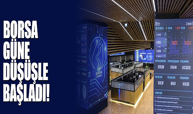 VİOP'ta Endeks Kontratı Güne Düşüşle Başladı!