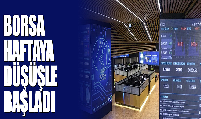 VİOP'ta Endeks Kontratı Haftaya Düşüşle Başladı