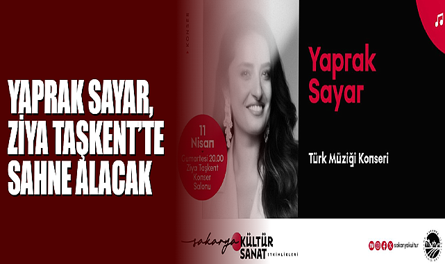 Yaprak Sayar, Ziya Taşkent’te Sahne Alacak