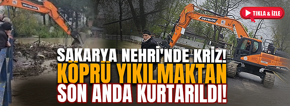 Nehirde Taşkın Alarmı!