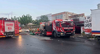 Parfüm İmalatı Tesisinde Çıkan Yangın 8. Saatinde Söndürüldü