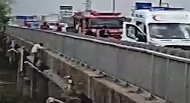 Sakarya Köprüsü'nde İntihar Girişimi!
