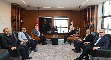 SASİAD Yönetiminden Borsaya Yeni Bina Ziyareti