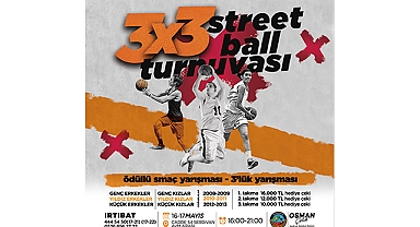 Serdivan’da Sokak Basketbolu Heyecanı Başlıyor