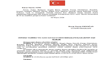 Taraklı'da Orman Sınırı Değişti!