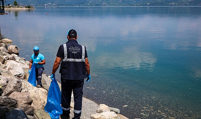 SASKİ’den Sapanca Gölü Havzasında Dev Temizlik Operasyonu