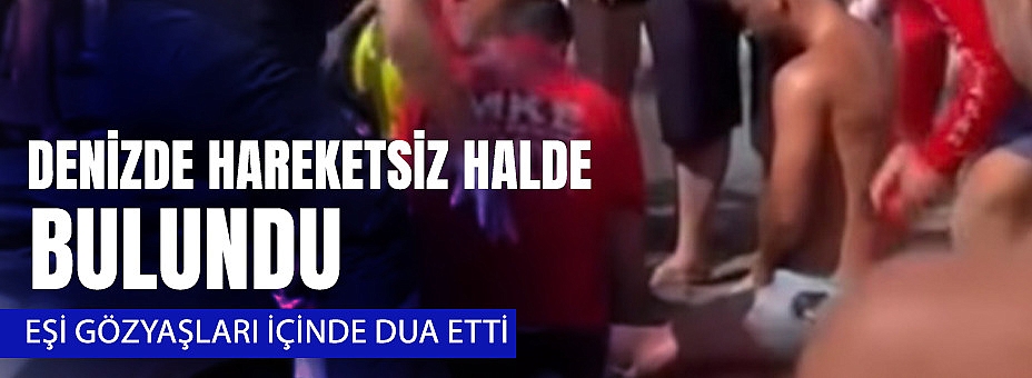 Denizde Hareketsiz Halde Bulundu