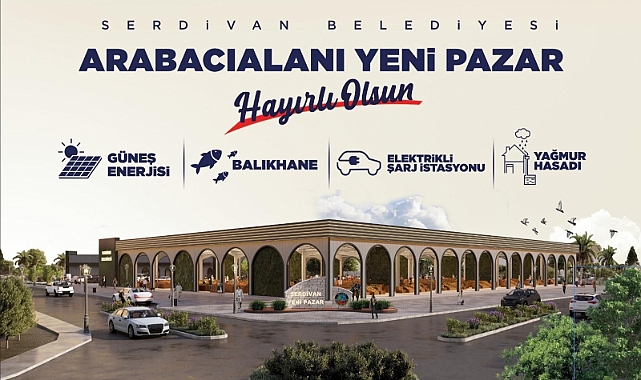 Serdivan'da Arabacıalanı Yeni Pazar Yeri Hizmete Açılıyor: Başkan Çelik'ten Açılışa Davet