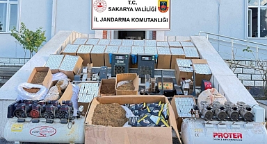 Serdivan’da Yüklü Miktarda Makaron ve Tütün Ele Geçirildi