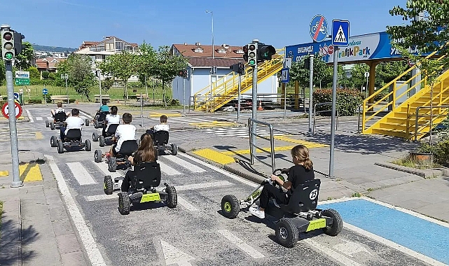 Serdivan Trafik Park’ta Trafik Bilinci Geleceğe Taşınıyor